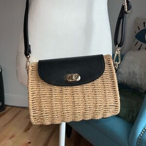 Boutique Straw Bag NWOT